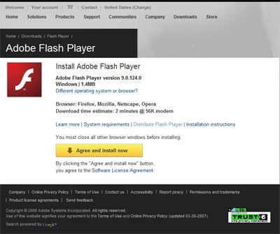 dailymotion adobe flash player download